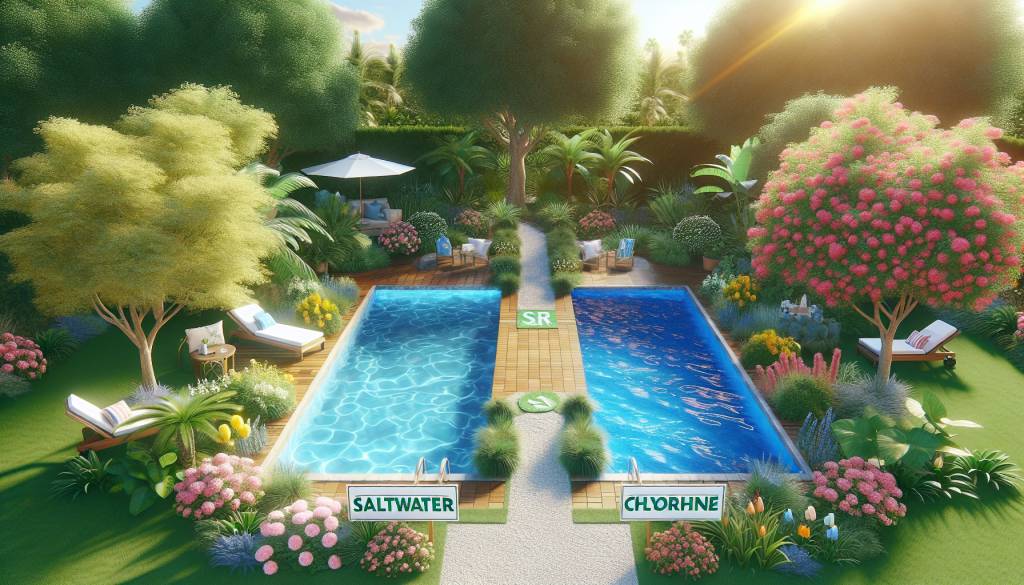 piscine au sel ou au chlore : quel choix faire pour votre jardin ?