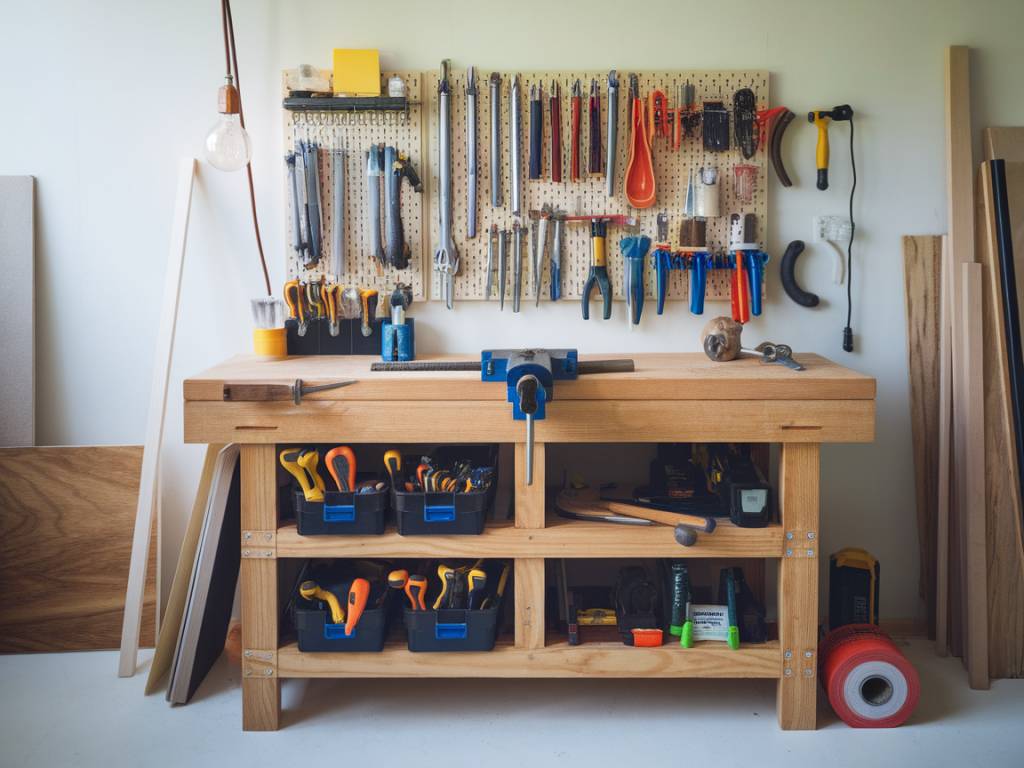 10 astuces pour organiser son atelier de bricolage de manière optimale